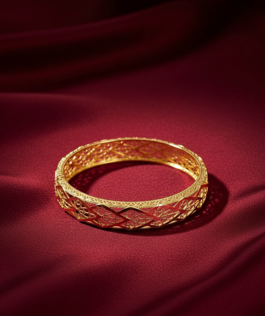 Golden Elegant Bracelet