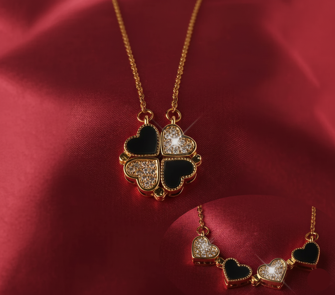 Crystal Heart Sparkling Necklace