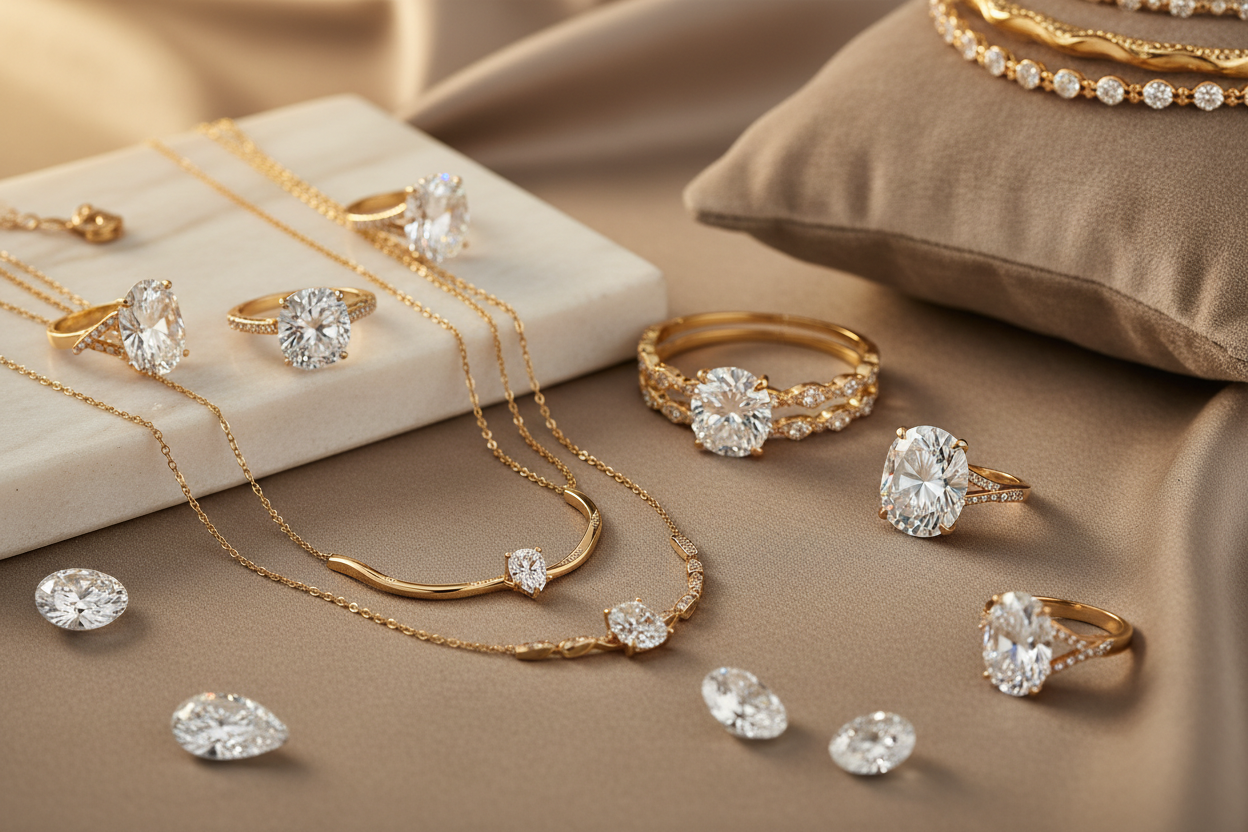 create a jewelry landscape image for my website